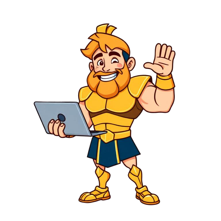 Hercules, your Bot Master Pros mascot